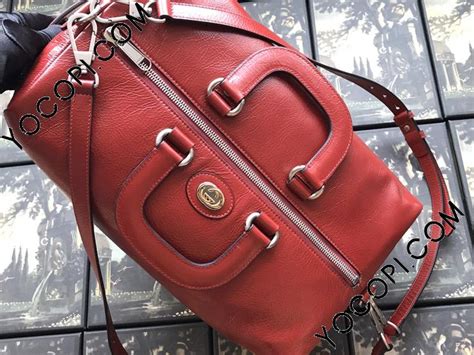 gucci red leather soft backpack 587866 1gz0x 6420|Gucci Soft Leather Backpack Red – Gonzal Bag.